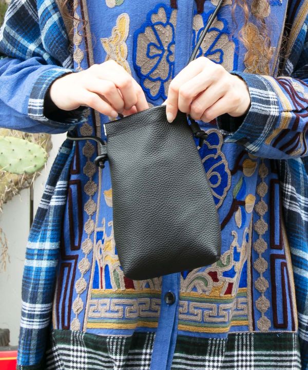 Leather Mini Shoulder Pouch