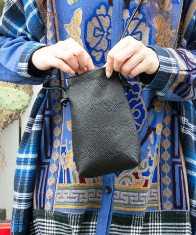 Leather Mini Shoulder Pouch