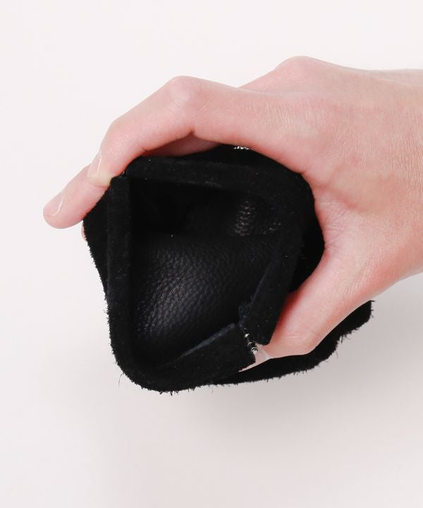 Leather Spring Frame Pouch