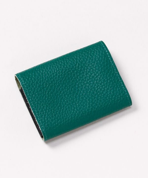 Pebbled Leather Card Case