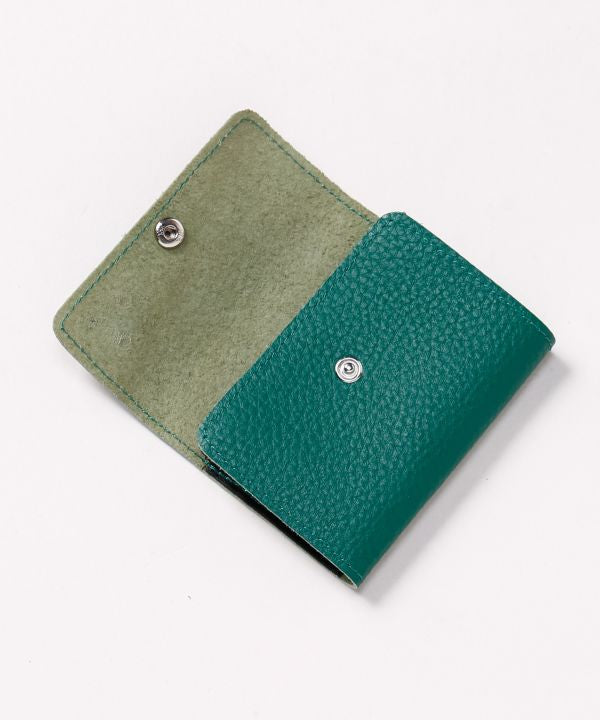 Pebbled Leather Card Case