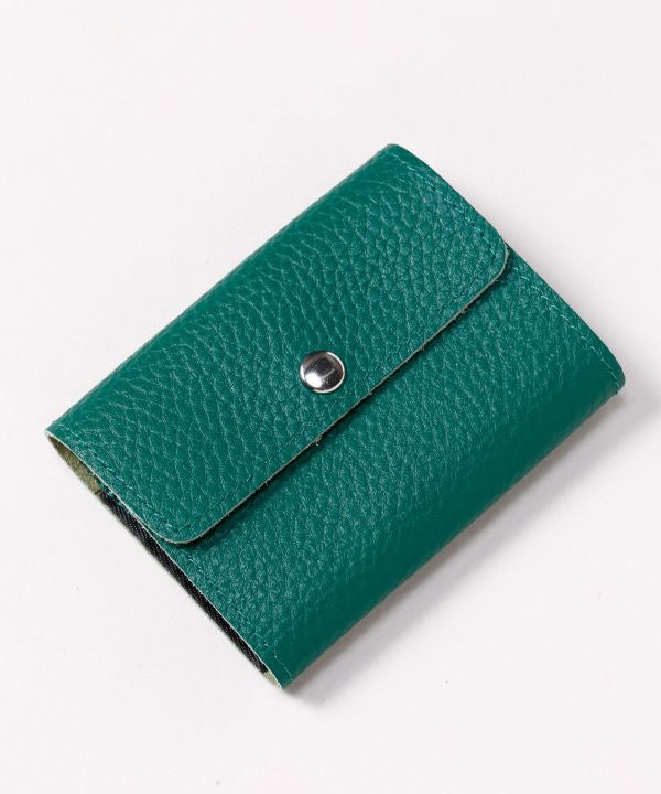 Pebbled Leather Card Case