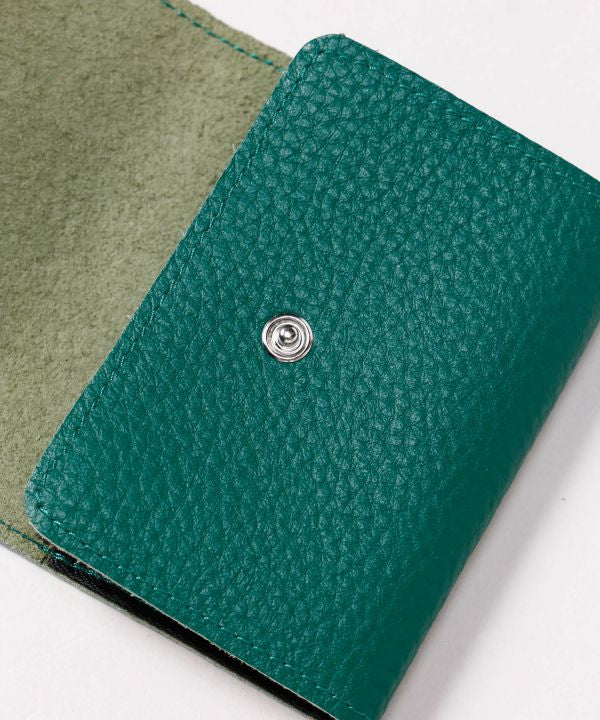 Pebbled Leather Card Case
