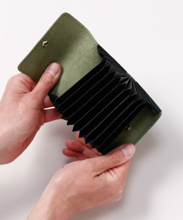 Pebbled Leather Card Case