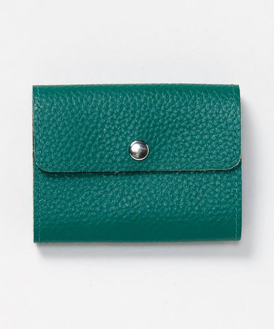 Pebbled Leather Card Case