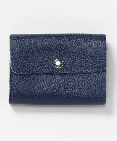 Pebbled Leather Card Case