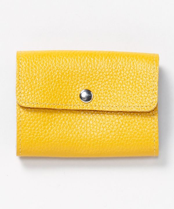 Pebbled Leather Card Case