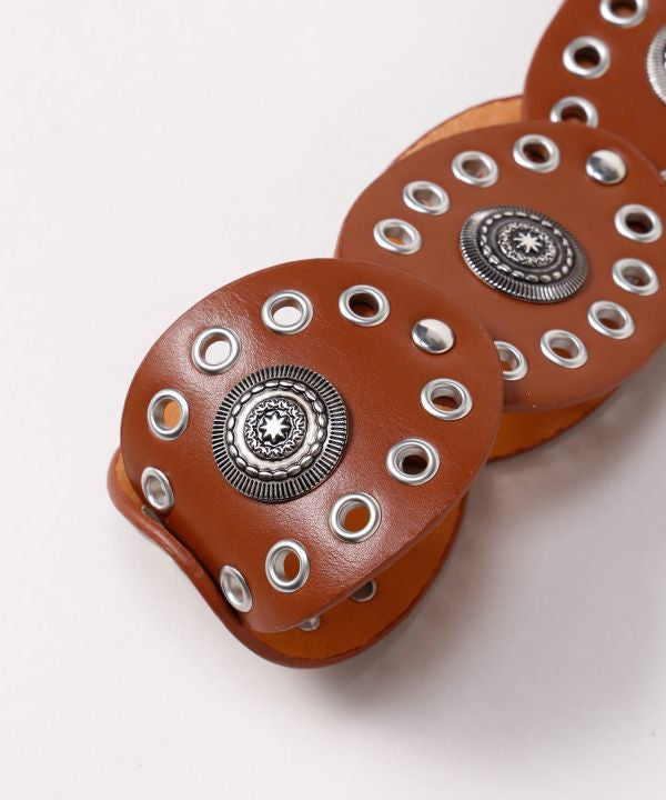 Linked Metal Ornament Belt