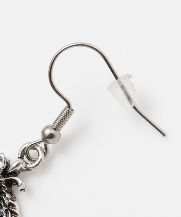 Crescent Moon Stone Earrings