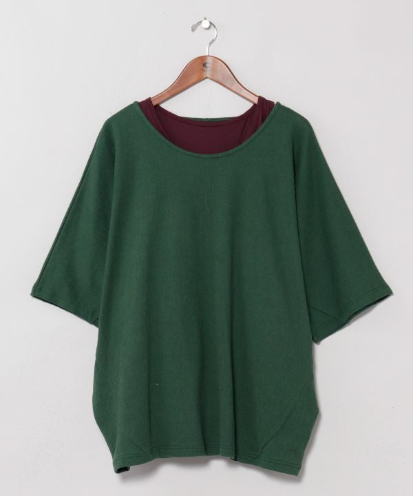 Men's Dolman Sleeve Top & Tank Set by AMINA - Ametsuchi