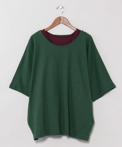 Men's Dolman Sleeve Top & Tank Set by AMINA - Ametsuchi