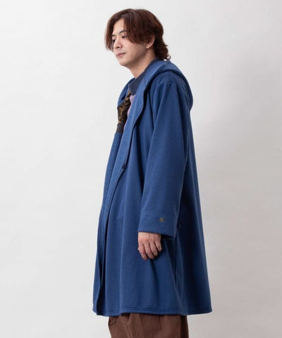 Patchwork Sweat Cardigan - Mongolian Deel Style