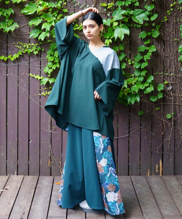 Asian Bohemian Panel Top