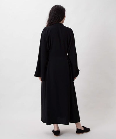 Asian Bohemian Panel Wrap Dress