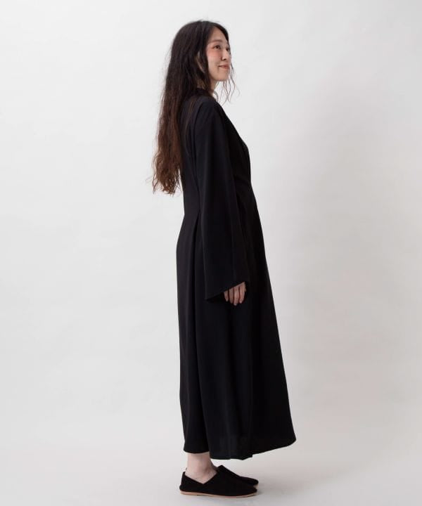 Asian Bohemian Panel Wrap Dress