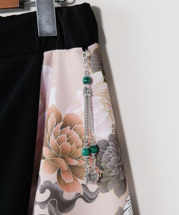 Asian Fusion Flare Pants