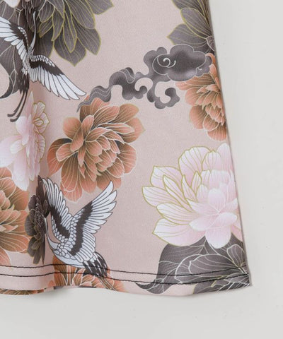 Asian Fusion Flare Pants