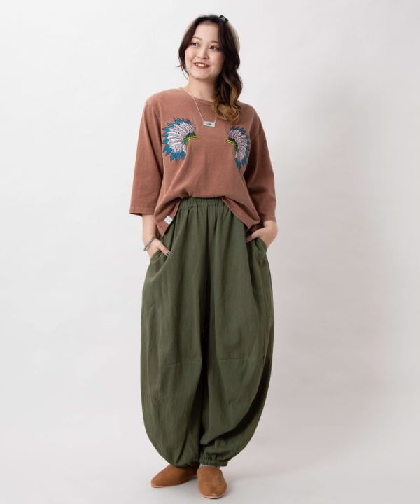 Vintage Style Embroidered T-Shirt