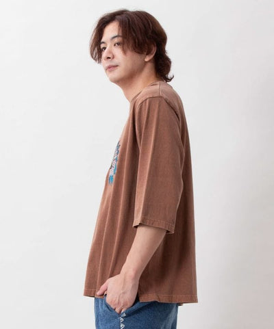 Vintage Style Embroidered T-Shirt for Men