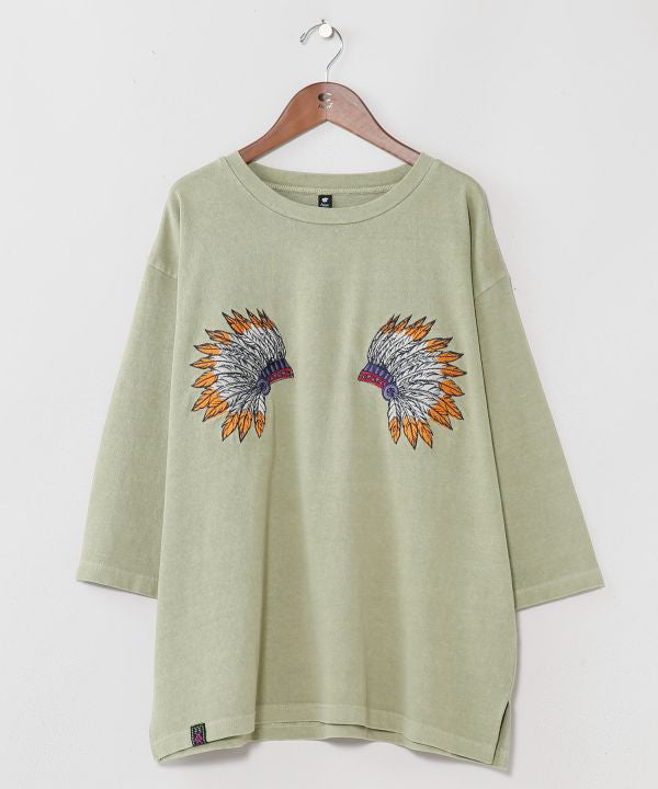 Vintage Style Embroidered T-Shirt for Men