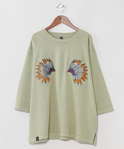 Vintage Style Embroidered T-Shirt for Men