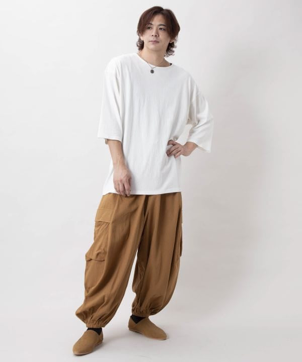 Effortless Indian Cotton T-Shirt - Men's by AMINA - Ametsuchi