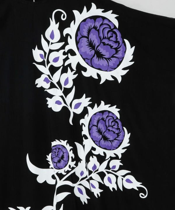 Uzbek Suzani Floral Dress Cardigan Set