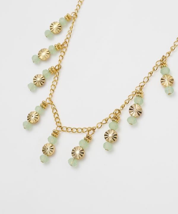 Faceted Bead Layering Necklace