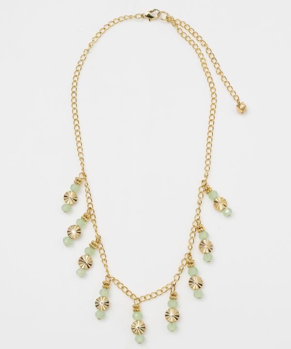 Faceted Bead Layering Necklace