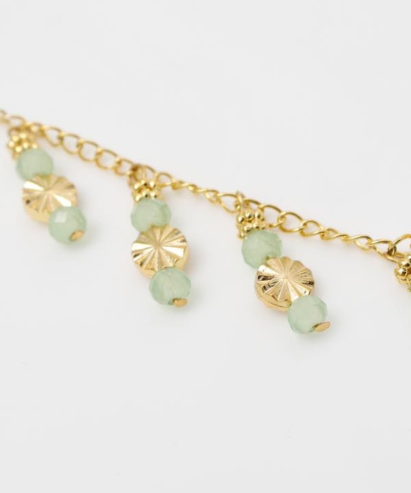 Faceted Bead Layering Necklace by AMINA - Ametsuchi