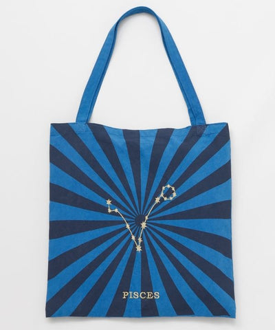 Zodiac Embroidered Packable Tote by AMINA - Ametsuchi