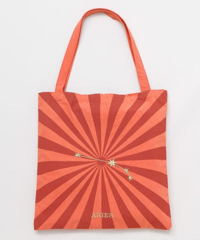 Zodiac Embroidered Packable Tote by AMINA - Ametsuchi