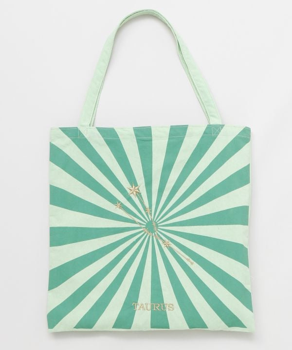 Zodiac Embroidered Packable Tote by AMINA - Ametsuchi