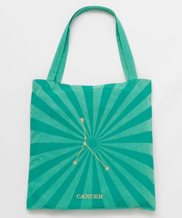 Zodiac Embroidered Packable Tote by AMINA - Ametsuchi