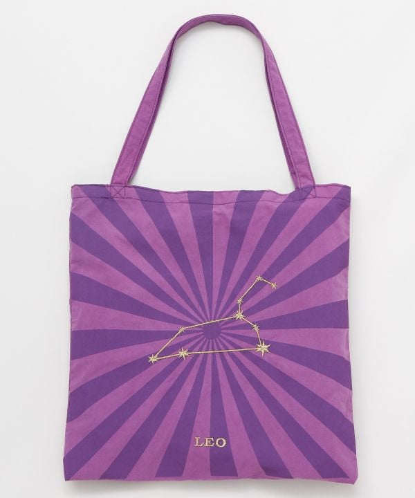 Zodiac Embroidered Packable Tote by AMINA - Ametsuchi