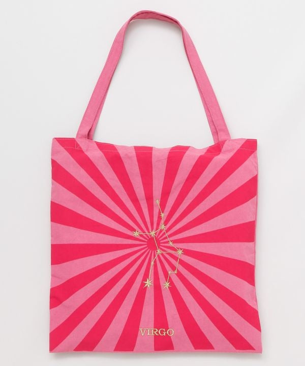 Zodiac Embroidered Packable Tote by AMINA - Ametsuchi