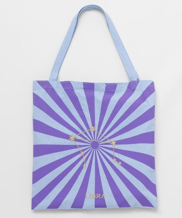 Zodiac Embroidered Packable Tote by AMINA - Ametsuchi