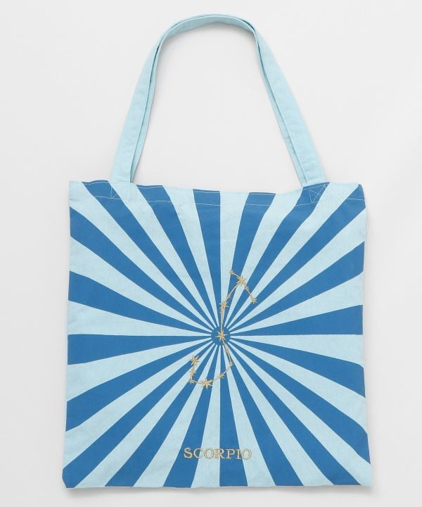 Zodiac Embroidered Packable Tote by AMINA - Ametsuchi