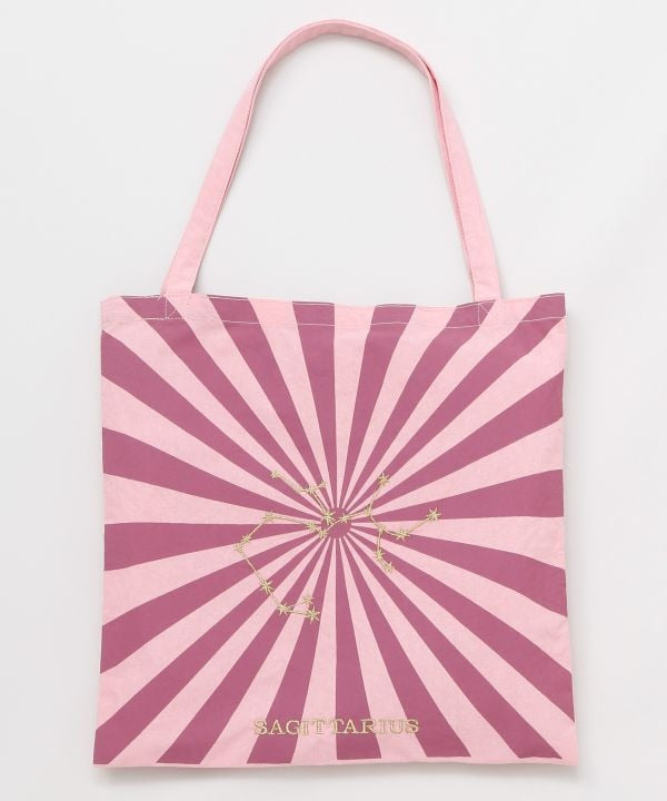 Zodiac Embroidered Packable Tote by AMINA - Ametsuchi
