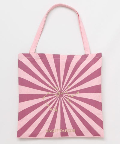 Zodiac Embroidered Packable Tote by AMINA - Ametsuchi