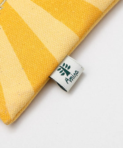 Zodiac Embroidered Flat Pouch by AMINA - Ametsuchi