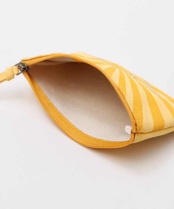 Zodiac Embroidered Flat Pouch by AMINA - Ametsuchi