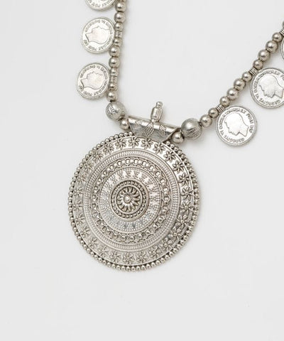Nomadic Ethnic Statement Necklace