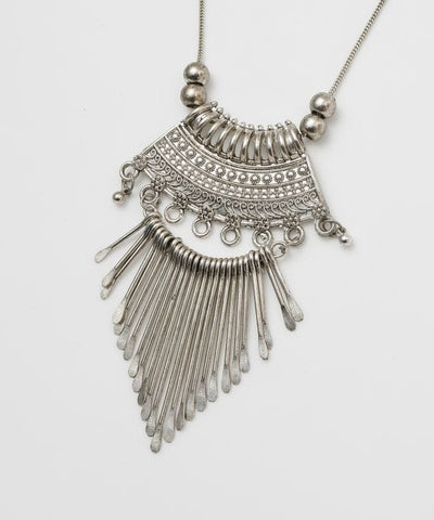 Nomadic Ethnic Statement Necklace