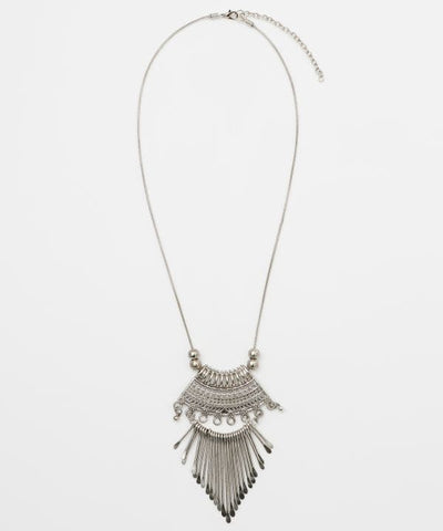 Nomadic Ethnic Statement Necklace