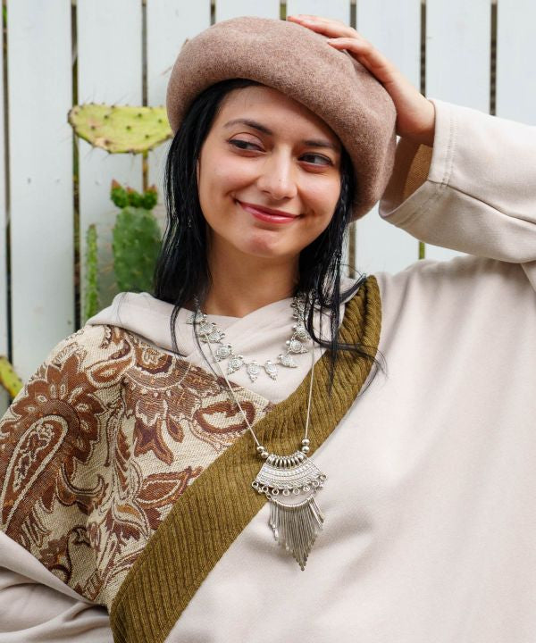 Nomadic Ethnic Statement Necklace