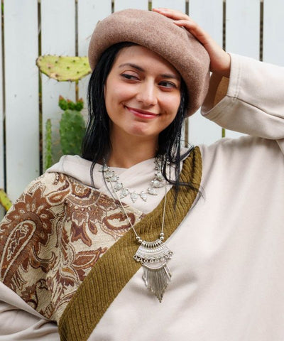 Nomadic Ethnic Statement Necklace