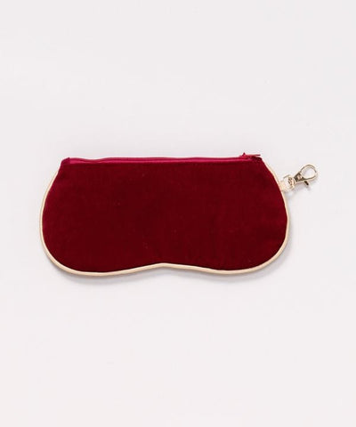 Glass Bead Embroidered Eye Pouch
