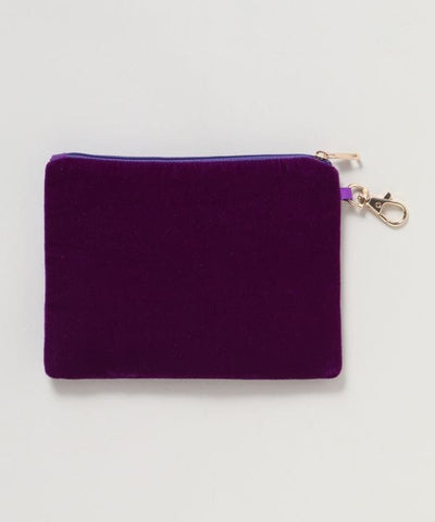 Star Eye Glass Bead Embroidered Pouch