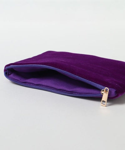 Star Eye Glass Bead Embroidered Pouch